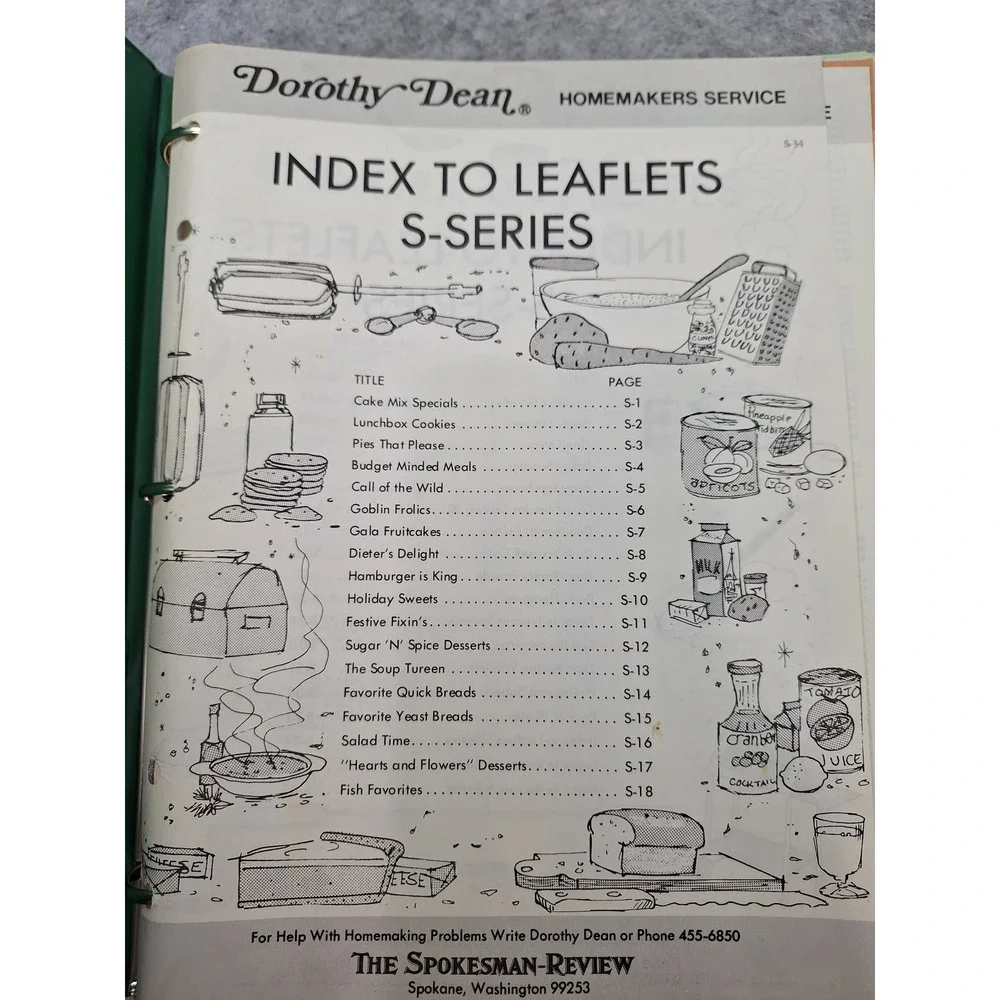 Dorothy Dean Homemakers Service vintage dorothy